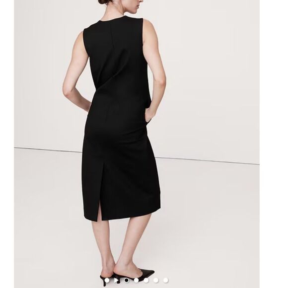 Banana Republic Minimalist Everywhere Ponte Column Midi Dress - Picture 4 of 16